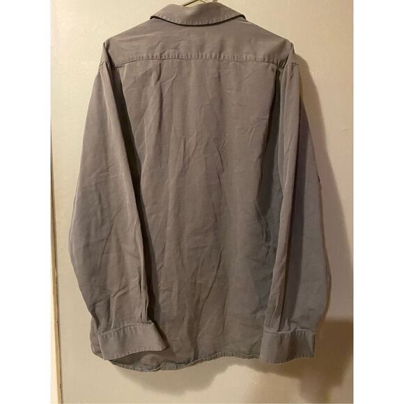 George Grey Long Sleeve Polo Button Up Shirt Size XL - Picture 2 of 7